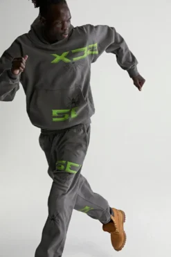 Spider 5EX Hoodie Grey Hoodies