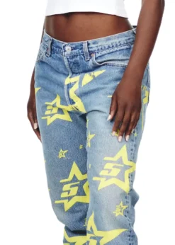 Spider 5STAR VINTAGE 501 Blue DENIM Jeans