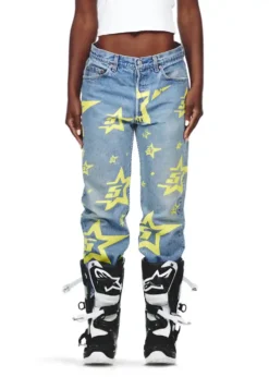 Spider 5STAR VINTAGE 501 DENIM Blue Jeans
