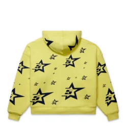 Spider 5star Zip Up Hoodie Yellow