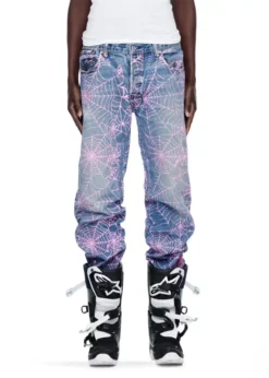 Spider AOP VINTAGE 501 DENIM Sp5der