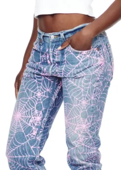 Spider AOP VINTAGE 501 DENIM Sp5der Jeans