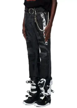 Spider MOTO JEAN Sp5der Black