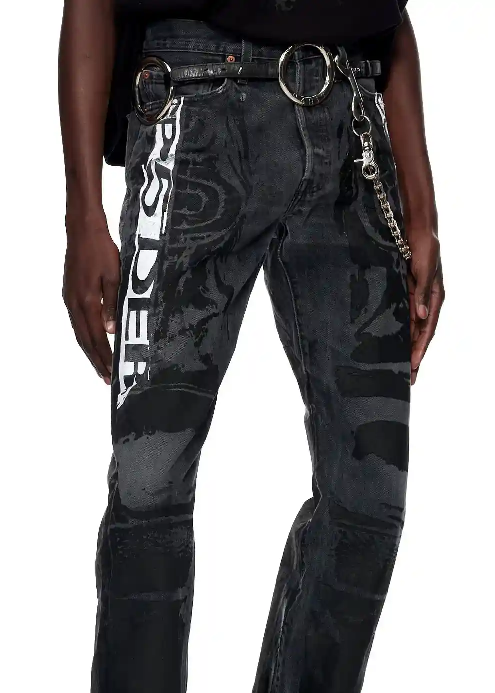 Spider MOTO JEAN Sp5der Black Jeans