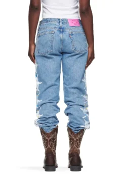 Spider VINTAGE WEB DENIM Blue Jeans