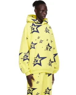 Spider Yellow Hoodie 5star Hoodie