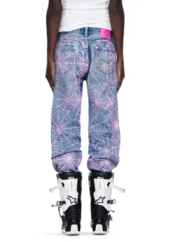 Spider jeans Sp5der AOP VINTAGE 501 DENIM