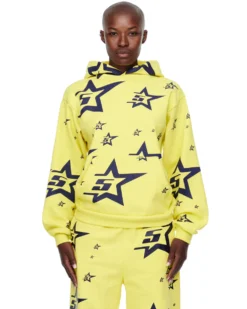 Yellow Spider 5star Hoodie