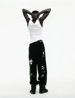Black Sp5der X-RAY Sweatpant