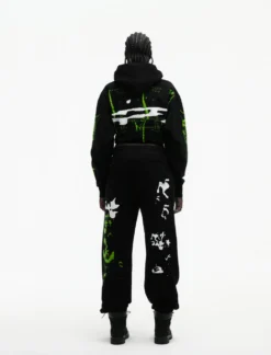 Black Sp5der X-RAY Sweatpants
