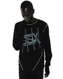 Sp5der Shadowbanned Longsleeve Black T shirt