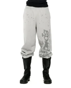 Sp5der Tonal Punk V2 Sweatpant Grey