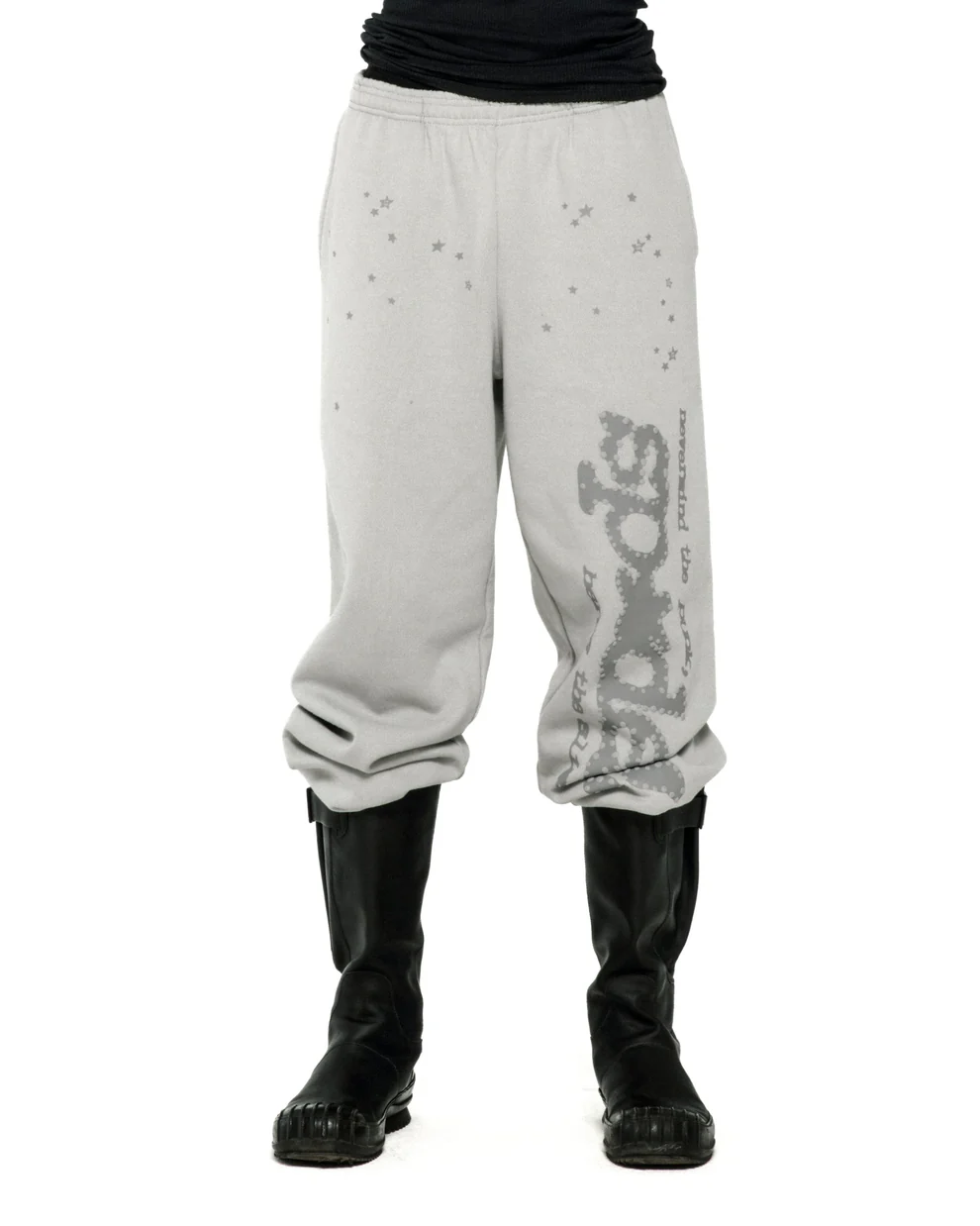 Sp5der Tonal Punk V2 Sweatpant Grey