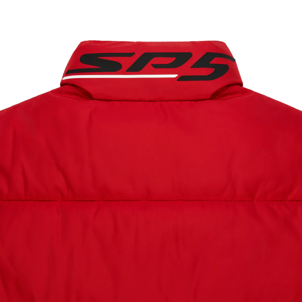 Sp5der Trackhawk Puffer Red Jacket