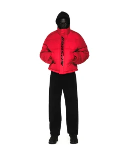 Sp5der Trackhawk Red Puffer Jacket