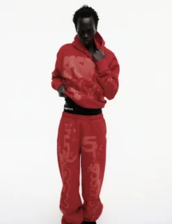 Sp5der X-RAY Sp5der Red Hoodie