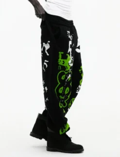 Sp5der X-RAY Sweatpants Black Sp5der Hoodies