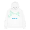 Spider Adult White Hoodie