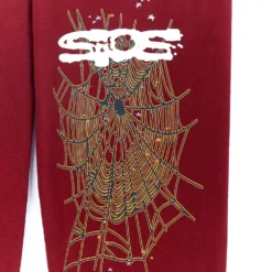 Spider Maroon Sweatpants