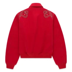 Spider R-05 Script Bomber Red Jacket