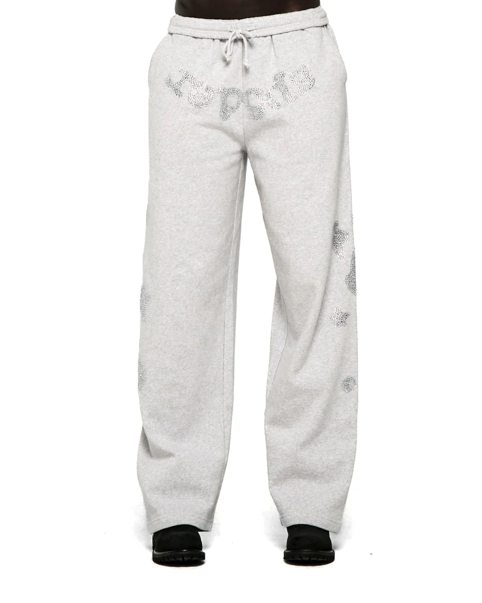 Spider Rhinestone Beluga V2 Grey Unisex Sweatpant