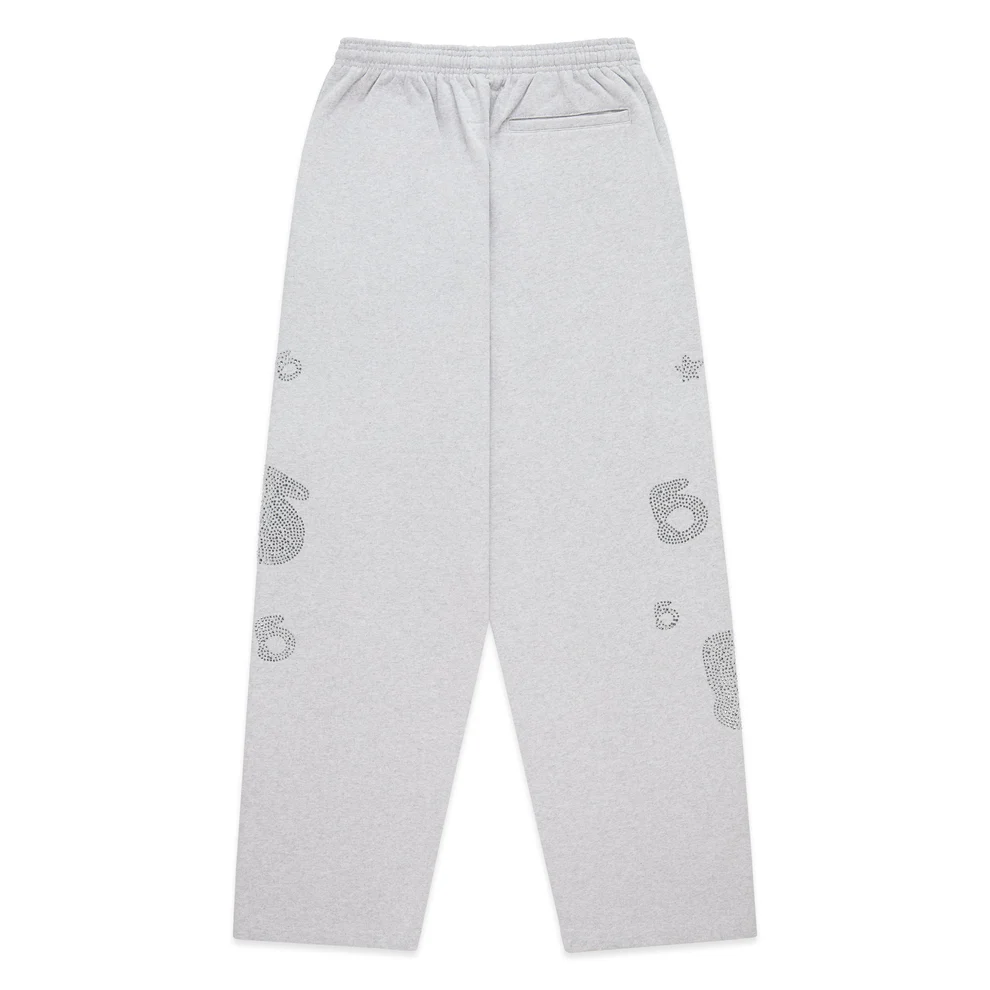 Spider Rhinestone Beluga V2 Heather Grey Sweatpant