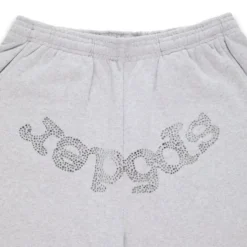 Spider Rhinestone Beluga V2 Sweatpant Heather Grey