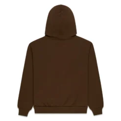 Spider Rhinestone OG Web Hoodie Brown
