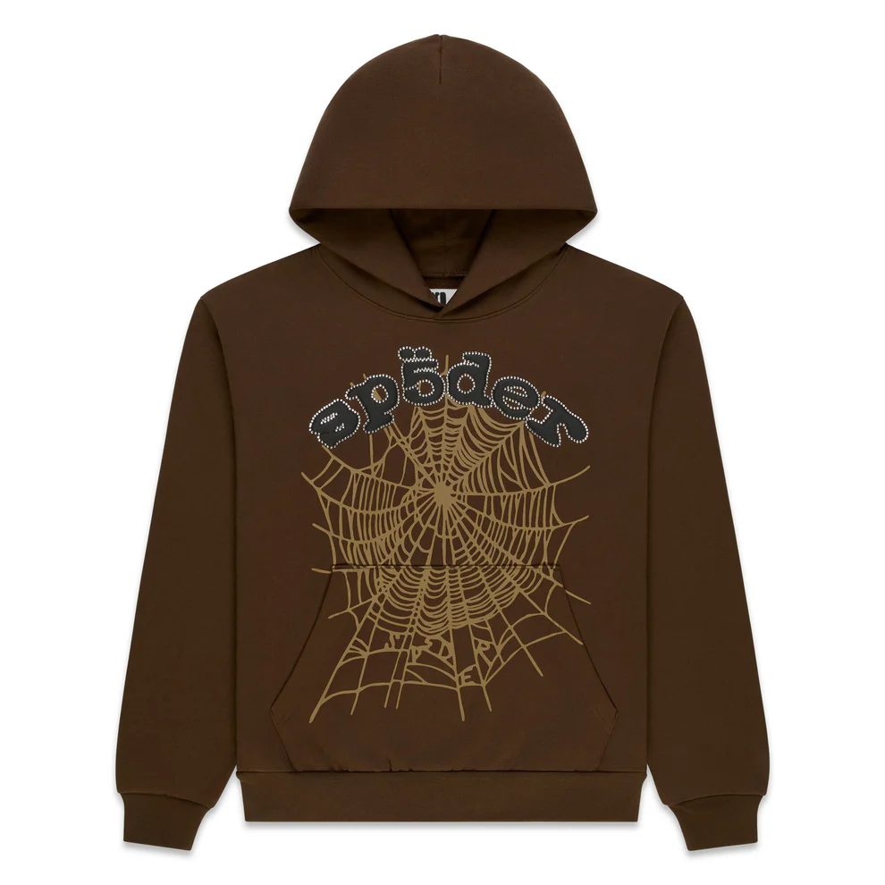 Spider Rhinestone OG Web Hoodie