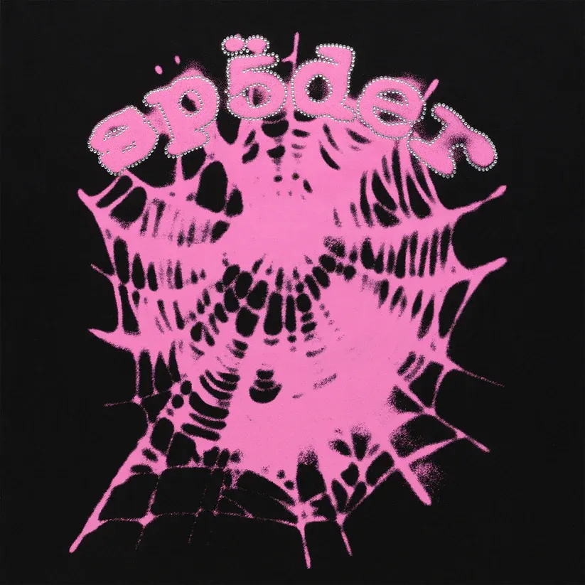 Spider Scattered OG Web V2 Black Tee