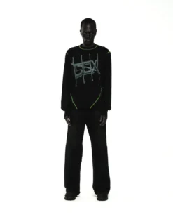 Spider Shadowbanned Longsleeves Black T Shirt