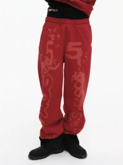 Spider Sp5der Red X-RAY Sweatpant