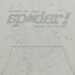 Spider Tonal Punk V2 Grey Hoodie