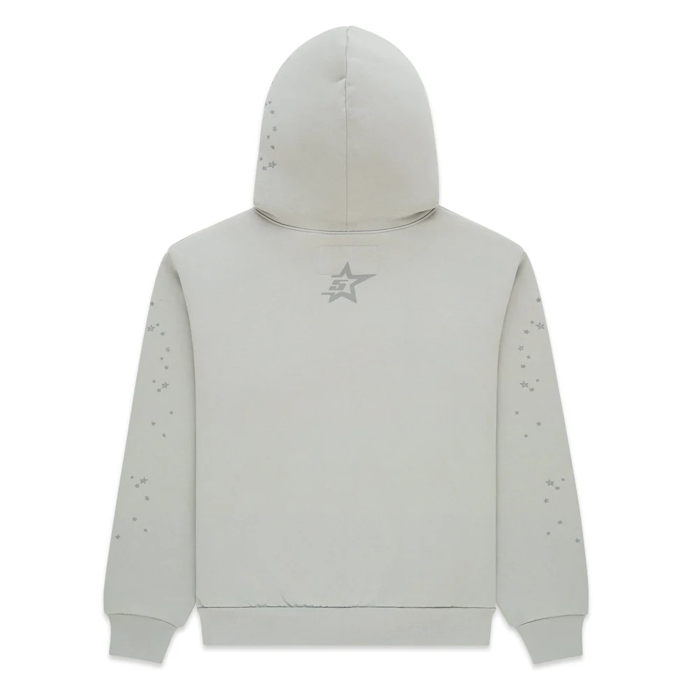 Spider Tonal Punk V2 Hoodie Grey