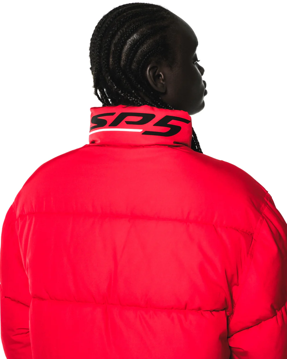 Spider Trackhawk Red Puffer Jacket For Men and Women