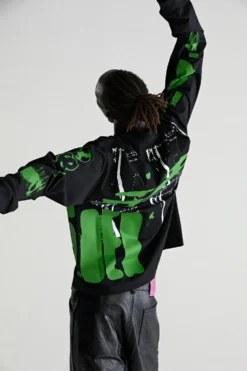 Spider X-RAY LS Black Tshirt